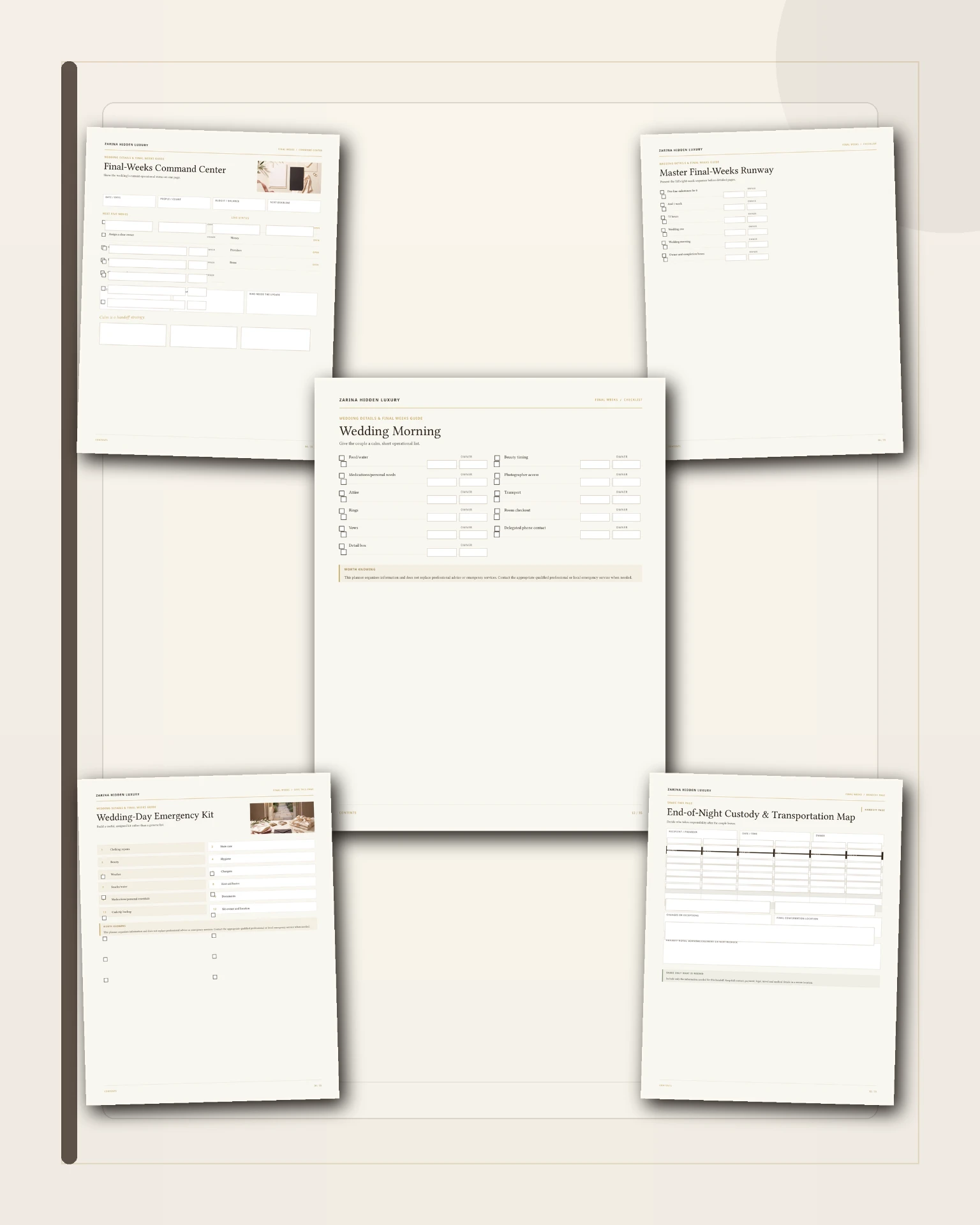 Wedding Details & Final Weeks Guide preview 1