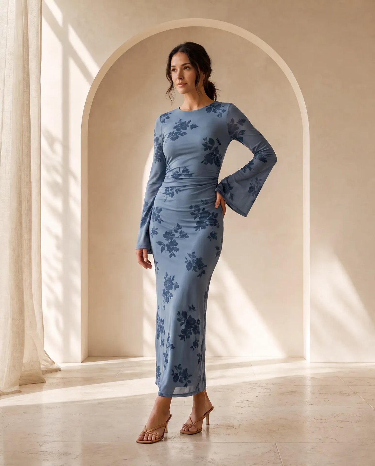 Editorial inspiration for a deep berry wedding reception look