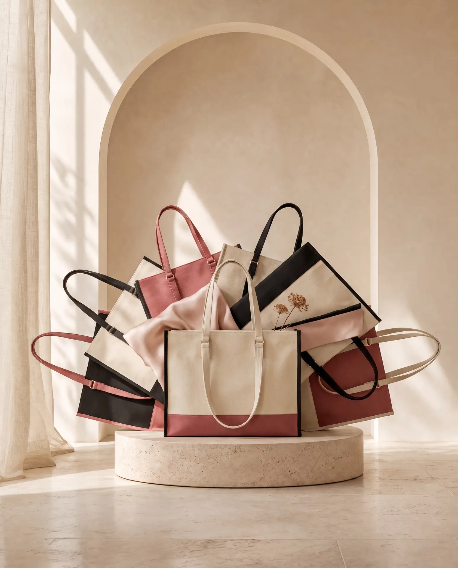 AI style inspiration for a bridesmaid tote and gift set
