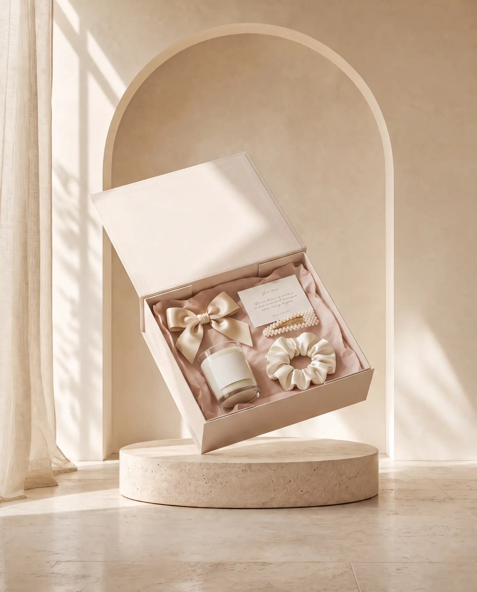 AI style inspiration for a bridesmaid proposal gift box