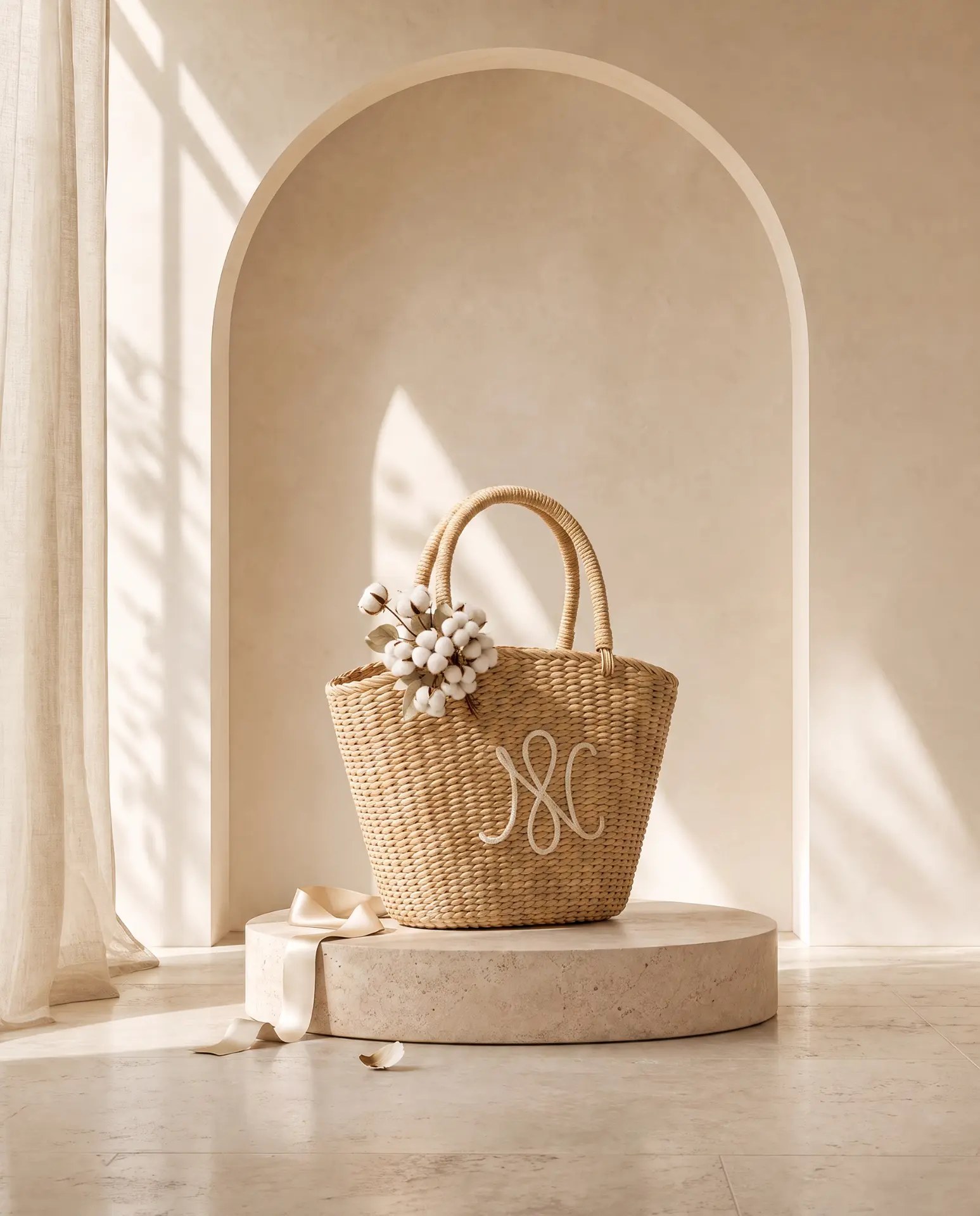 AI style inspiration for a personalized bridesmaid handbag