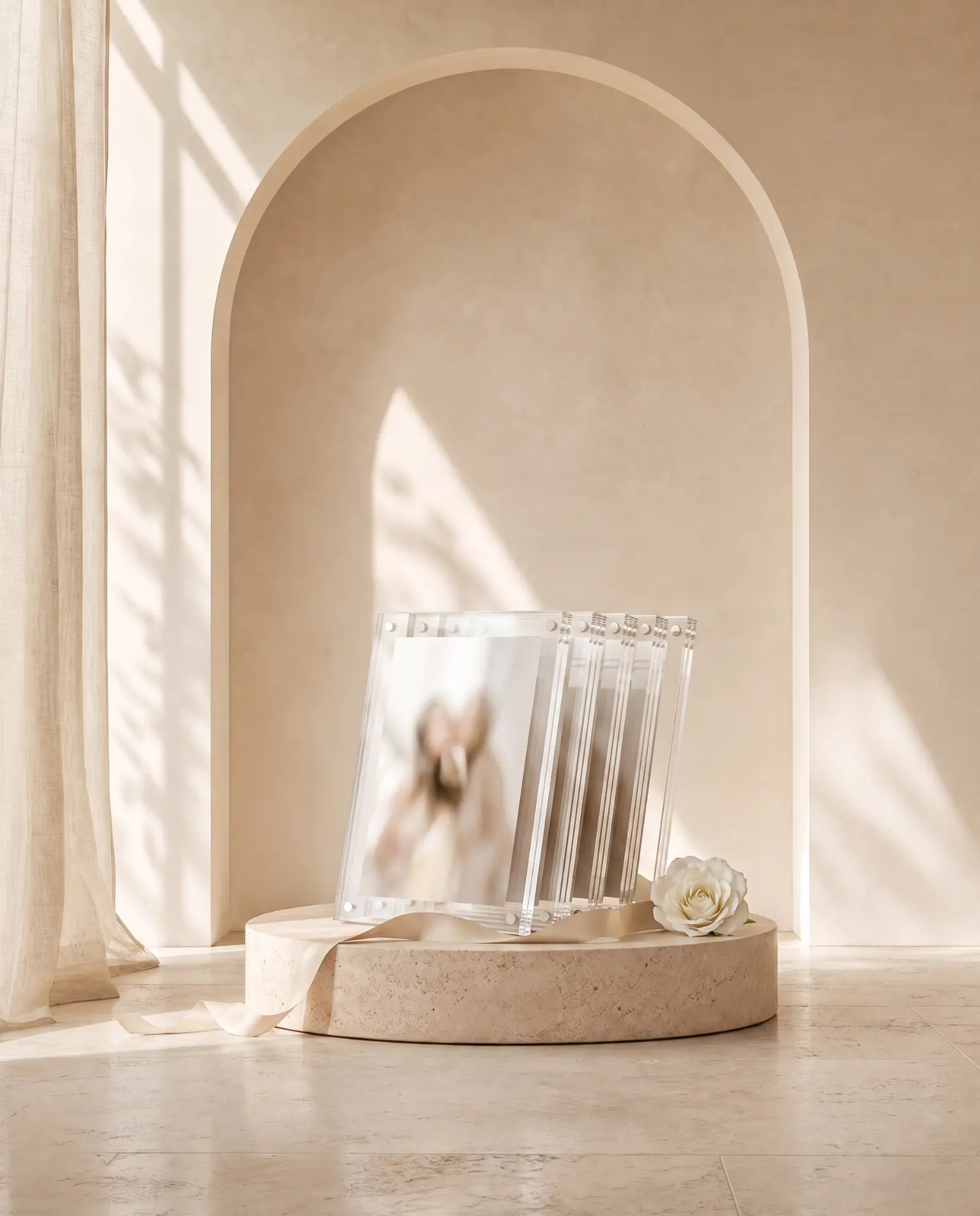 AI style inspiration for magnetic bridesmaid photo frames